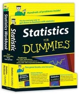 Statistics For Dummies Education Bundle 1st Edition Book + Workbook Seal... - £21.35 GBP