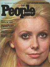 People Weekly Magazine September 2 1974 Catherine Deneuve - £38.87 GBP