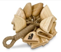 Toca Percussion Wood Rattle with Handle (T-WRH) - £47.17 GBP