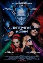 1997 Batman &amp; Robin Movie Poster 11X17 Batgirl Freeze Poison Ivy Robin  - £9.81 GBP