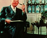 Vtg Cromo Cartolina Herbert Hoover 1874-1964 Presidenziale Biblioteca - $3.02