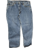 Levi's 550 Blue Jeans ~Size 38 x 29 ~Denim ~Zipper Fly ~Regular fit~Stra... - $23.76