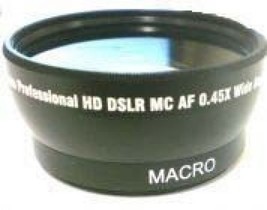 Wide Lens For Sony HDR-HC9, HDR-SR11, HDRSR12, HDR-UX5, - £17.69 GBP