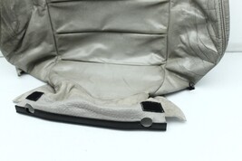 2000 AUDI A4 B5 FRONT DRIVER LEFT UPPER SEAT COVER OEM LEATHER GRAY H1494 image 7