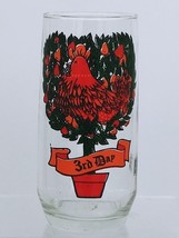 Twelve Days Of Christmas Drinking Glass 3rd Day Replacement Glass Indian... - £7.82 GBP