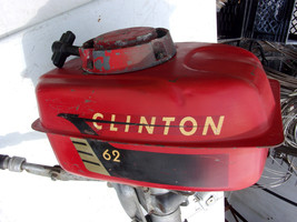 VINTAGE ANTIQUE Clinton Model 62R 1960? OUTBOARD MOTOR not running - £134.85 GBP