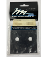 OEM Middle Atlantic 1/2BNC2 UCP Module, Two 1/2&quot; BNC Punch Outs NOS - $17.64 CAD