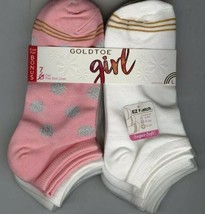 Two (2) Packs Gold Toe Ankle Socks ~ Fourteen (14) Pair ~ Large ~ Shoe Size 4-10 - £17.93 GBP