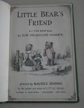 Little Bear’s Friend by Else Holmelund Minarik “I Can Read” 1960 Hardcover Book - £6.78 GBP