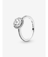 Sterling silver Round Sparkle Ring 196250CZ - $18.20