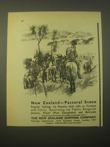 1965 The New Zealand Shipping Company Ad - Pastoral Scene - £14.48 GBP