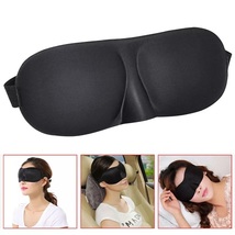 12PK New Unisex 3D Eye Shading Sleep Rest Mask - Black - £37.24 GBP