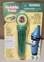 Bubble Tube Crayola Crayons 1 oz By Hallmark 2023 Wand &amp; Solution NIB 263M - $4.77 CAD