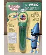 Bubble Tube Crayola Crayons 1 oz By Hallmark 2023 Wand &amp; Solution NIB 263M - £2.73 GBP