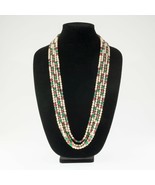 Chanel Vintage Gripoix Bead Costume Pearl 5-Strand Necklace 1970s 34&quot; - $186,747.39 MXN