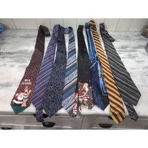 Bulk Neck Tie Lot, 8 Men&#39;s Ties Bundle, Assorted Colors Set, Wholesale T... - $19.80