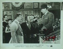 George Raft Signed Photo - Nob Hill - Bolero - Some Like It Hot - Each Dawn I Di - £306.11 GBP