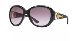 GUCCI GG 3712/S 59 Black/Gold Sunglasses - £349.10 GBP