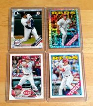Spencer Steer Reds LOT (4) 2019 1ST Bowman/ 2023 MOJO RC/ 35TH Anniversary RC - £15.13 GBP