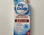 Gly-Oxide Antiseptic Oral Cleanser Liquid, 0.5 fl oz, Exp 11/2024, Sealed - $24.69