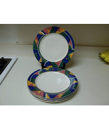 China Pearl Stoneware ~ Set of 4 Dinner Plates ~ Tiara - £27.93 GBP