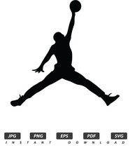 MJ Logo Black / Instant Download / Print Cut Template / High Quality / P... - $1.95