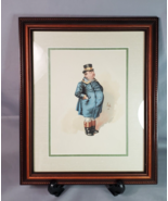 The Fat Boy from Pickwick Papers Charles Dickens Framed Print KYD 11-5/8... - £26.43 GBP