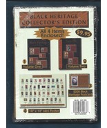 Sealed Black Heritage Collector&#39;s Edition w/Vol. 1 &amp; 2, Mini-Poster, Pos... - $19.50