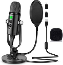 Proar Usb Microphone Kit For Phone, Pc. Micro/Mac/Android,, And Streaming. - £44.75 GBP