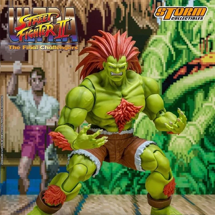 Storm Collectibles Ultra Street figher 2 Final Challengers  Blanka Action Figure - $189.99
