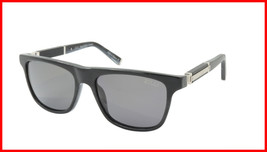ZILLI Sunglasses Titanium Acetate Leather Polarized France Handmade ZI 65010 C02 - £680.31 GBP
