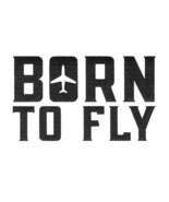 Born to Fly, saying, sticker 1x, 12x7cm, sticker, sticker car tuning-
sh... - $12.00