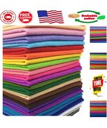 28-Piece Assorted Color Felt Pack - 1.4mm Thick Soft Fabric for DIY Crafts - $508.39 MXN