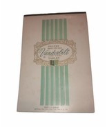 Vanderbuilt Deluxe Twenty-Five Cents Linen Finish Paper Tablet 1960’s Ne... - £12.79 GBP