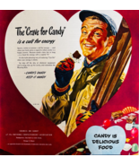 1947 Council On Candy Advertisement Confectioners Association Vintage DWUU8 - $41.35 CAD