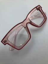 Glasses Blue Light Blocking Red Clear eyeglasses - $249.37 MXN
