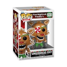 Funko Pop! Games: Five Nights at Freddy&#39;s Holiday - Gingerbread Foxy - £39.04 GBP
