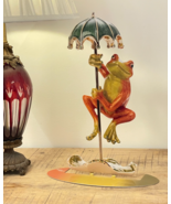 Keren Kopal Pop art hand-made large metal sculpture --- &quot; Winter frog &quot; - $238.50