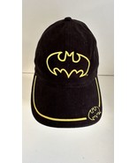 DC Comics Vintage Warner Bros Mens Batman Embroidered Black Hat Cap OS Rare - $46.11 CAD