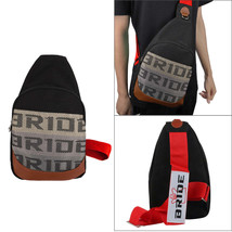 Brand New JDM BRIDE Red Backpack Molle Tactical Sling Chest Pack Shoulder Waist  - £23.53 GBP