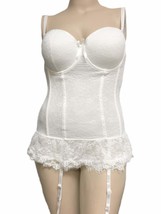 Seven &#39;til Midnight Women&#39;s Plus Size Victorian Lace Bustier, White, 1-2/X - £29.78 GBP