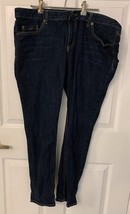 Massimo Slim Skinny Blue Jeans Juniors Size 17 - £12.36 GBP