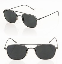 OLIVER PEOPLES KRESS OV1238 Antique Pewter Metal Retro Unisex Sunglasses... - £288.37 GBP