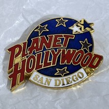 Planet Hollywood San Diego California Restaurant Advertisement Lapel Hat Pin - £6.25 GBP