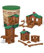 Lincoln Logs 100th Anniversary Tin - Classic Wood Building Toy Set - $83.52