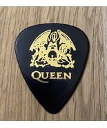 Queen Guitar Pick Black Plectrum Gold Logo Rock - $6.82 CAD