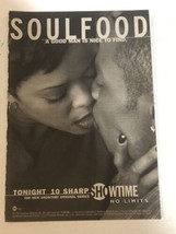 Soul Food HBO Tv Show Print Ad Tpa15 - £4.43 GBP