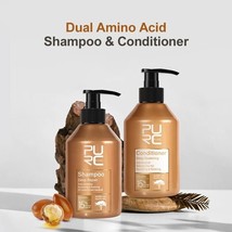 Argan Oil Collagen Shampoo Conditioner Smoothing Shiny Hair Repair Treatment - $30.35+