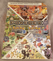 Pokedex - Black 2 &amp; White 2 Pokemon Strategy Guide Vol. 2 - w/ Poster Attached - £58.73 GBP