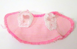 Vtg The Heart Family Baby Girl Pink &amp; White NIGHTGOWN Nightie PJ Replacement - £9.53 GBP